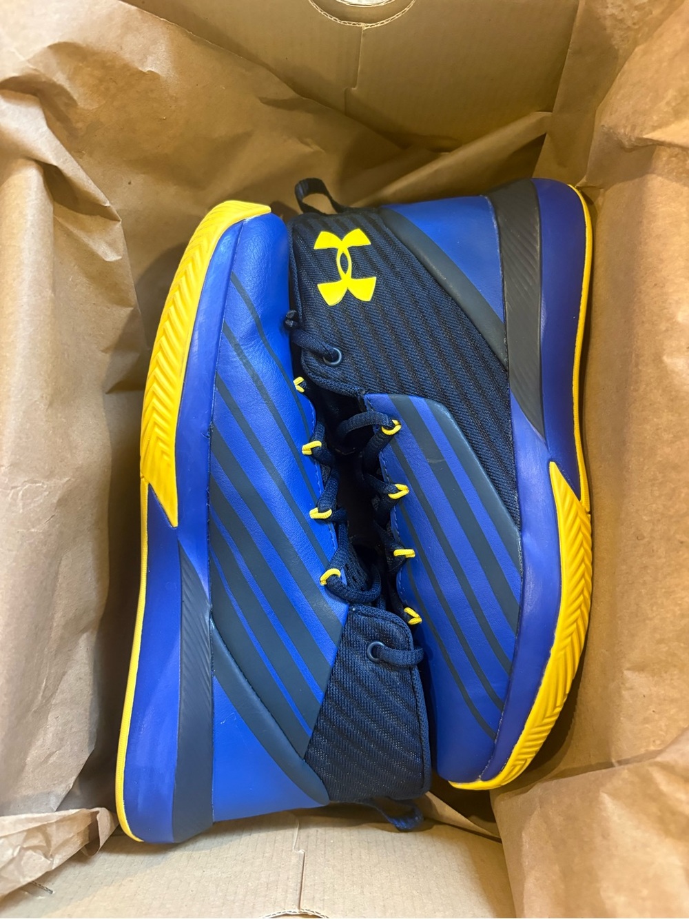 Under Armour Lockdown 3 'Royal Taxi' Youth Size 5